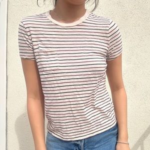 Madewell Striped Short Sleeve T-Shirt
